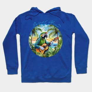 Parrot Head Circle Hoodie